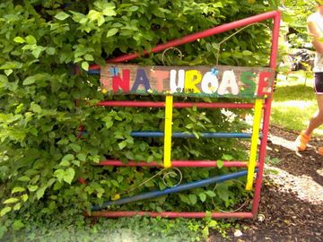 Eingangstor "Naturoase" in Soest