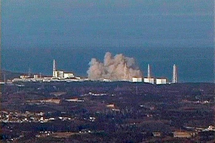 Wasserstoffexplosion im AKW Fukushima 2011