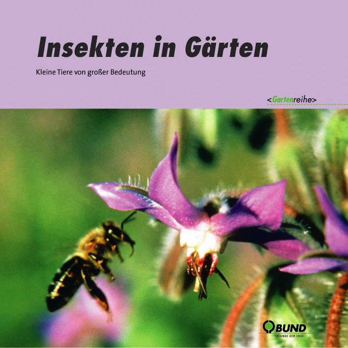 BUND-Broschüre: Insekten in Gärten