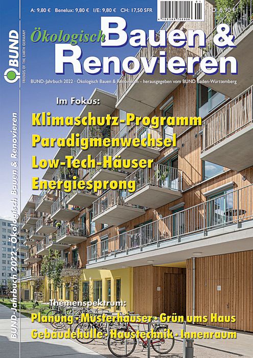 BUND-Jahrbuch 2022: Ökologisch Bauen & Renovieren
