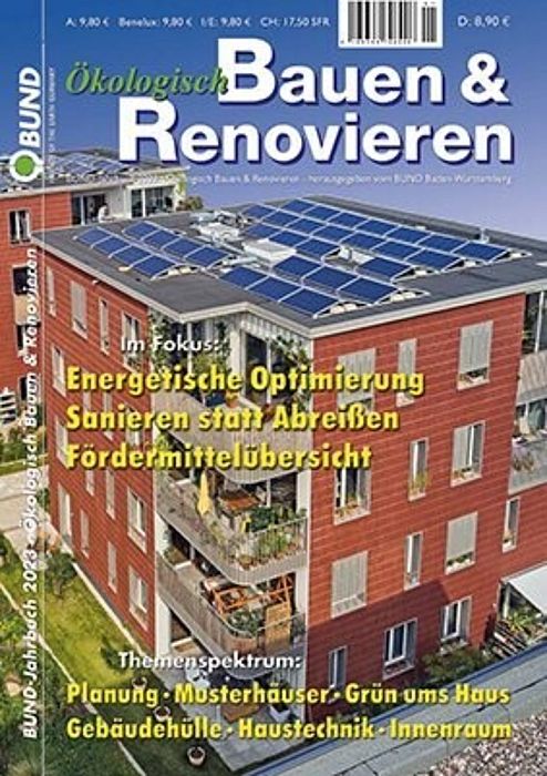 BUND-Jahrbuch 2023: Ökologisch Bauen & Renovieren