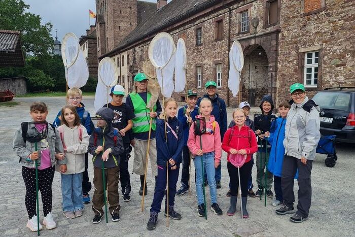 Rund um Schloss Corvey der Natur auf der Spur