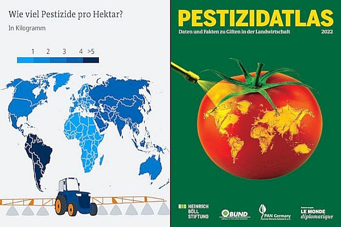 Pestizidatlas 2022: Daten und Fakten zu Giften in der Landwirtschaft