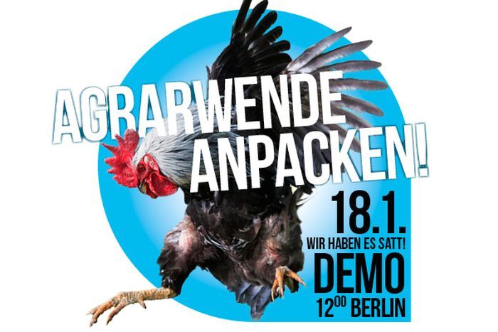 10. "Wir haben es satt!" - Demo in Berlin: Agrarwende anpacken!