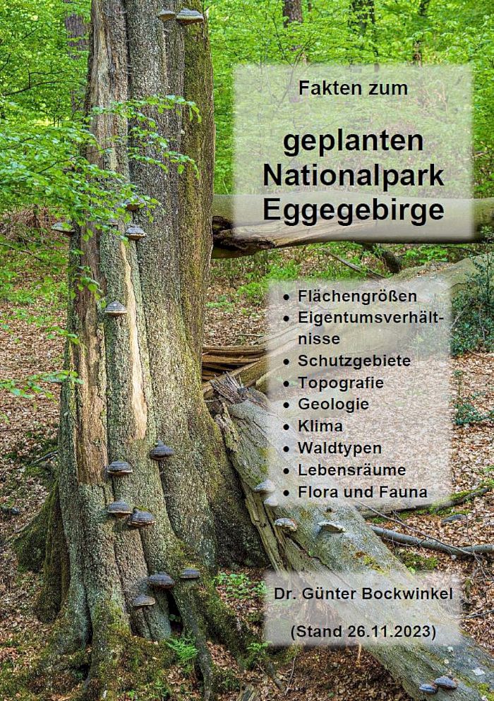 Fakten zum geplanten Nationalpark Eggegebirge