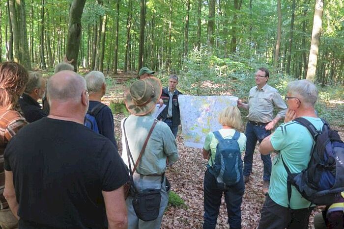 Exkursion zur Erkundung der Flächenkulisse des geplanten Nationalparks Egge