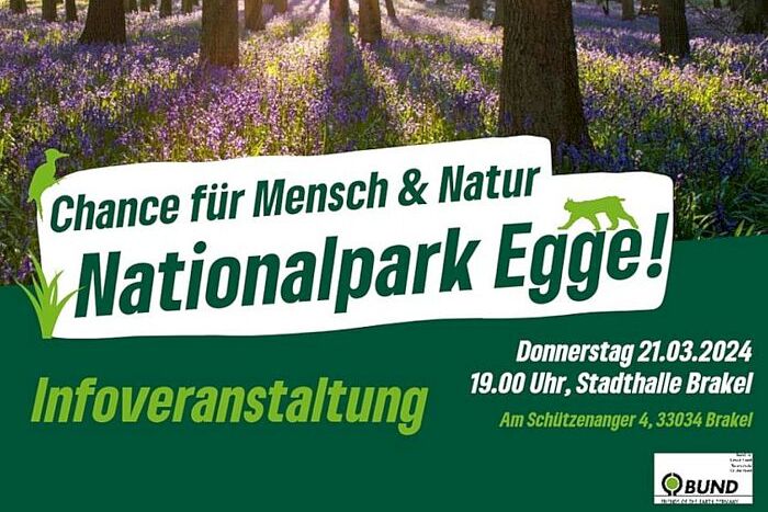 Infoveranstaltung: Nationalpark Egge - Chance für Mensch & Natur