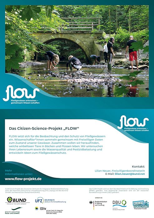 Flyer: FLOW-Projekt