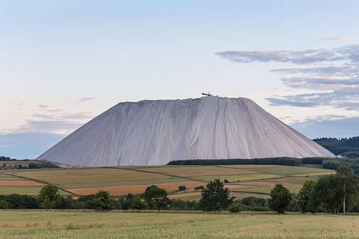 Kaliberg": Die Abraumhalde bei Heringen an der Werra
